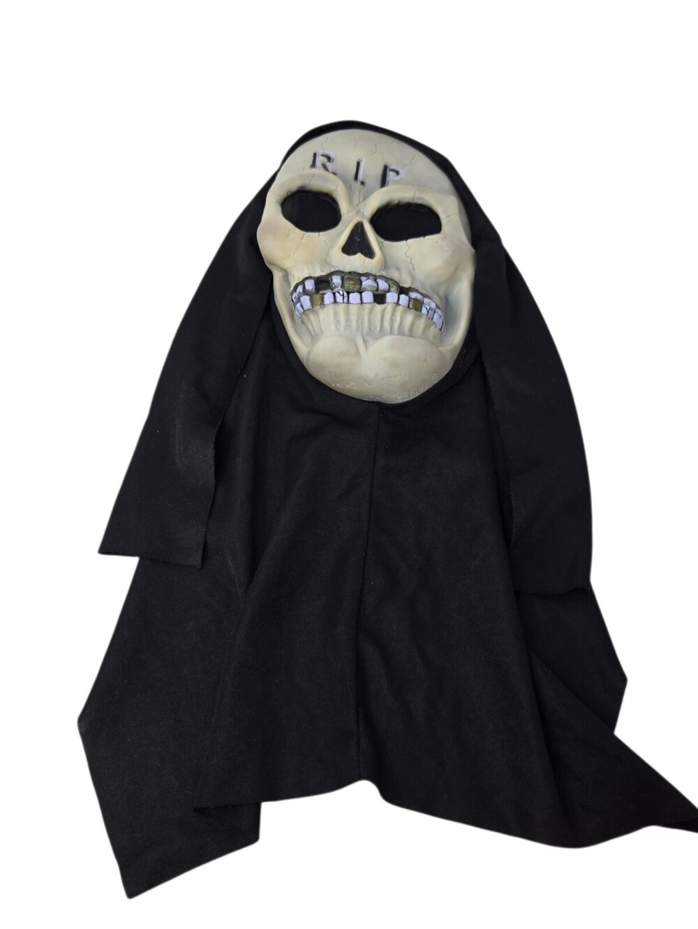 VTG Halloween Mask Easter Unlimited R.I.P Skull COTTON Shroud
